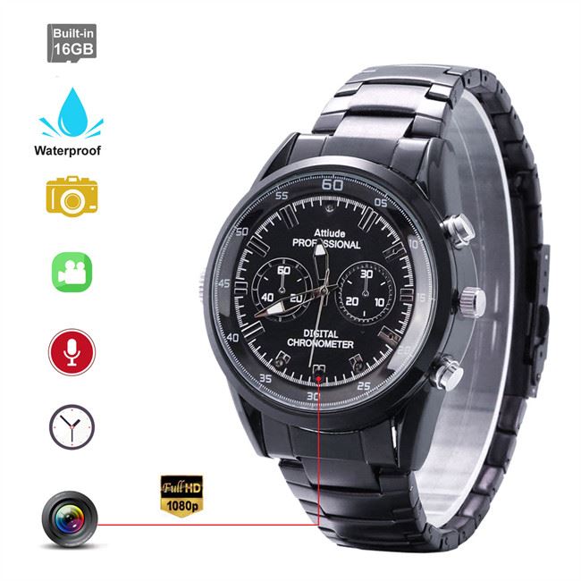 1080p HD Spy Camera 64GB Memory Card