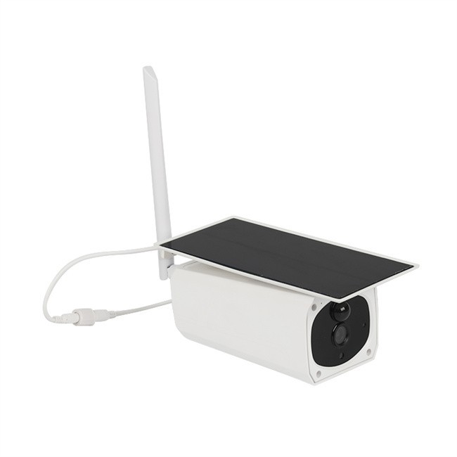 Home surveillance camera with solar